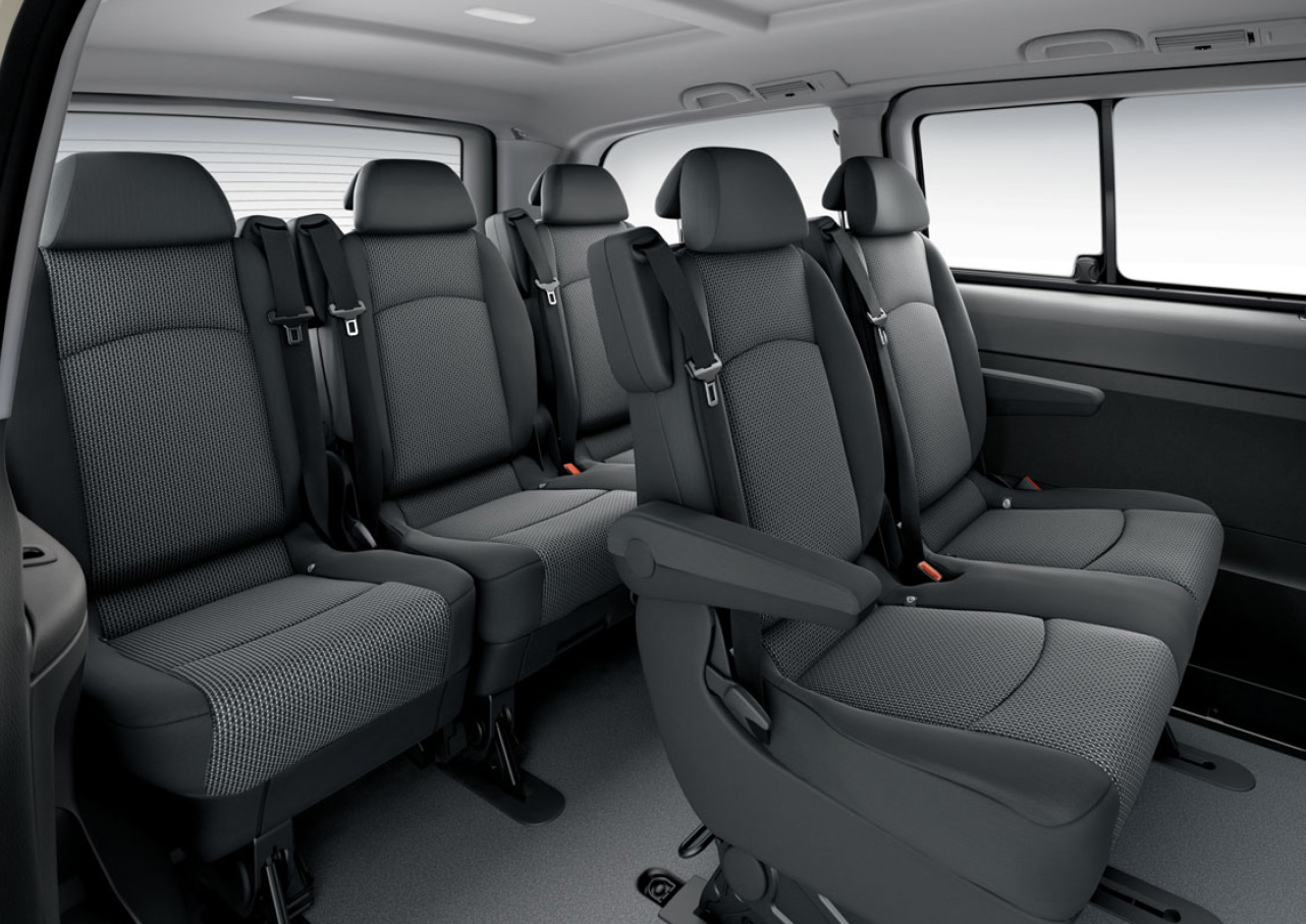 Van seats interior view 4
